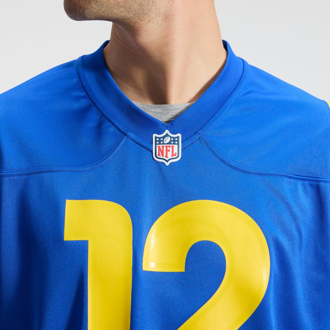 Los Angeles Rams Puka Nacua Nike Game Player Jersey - White