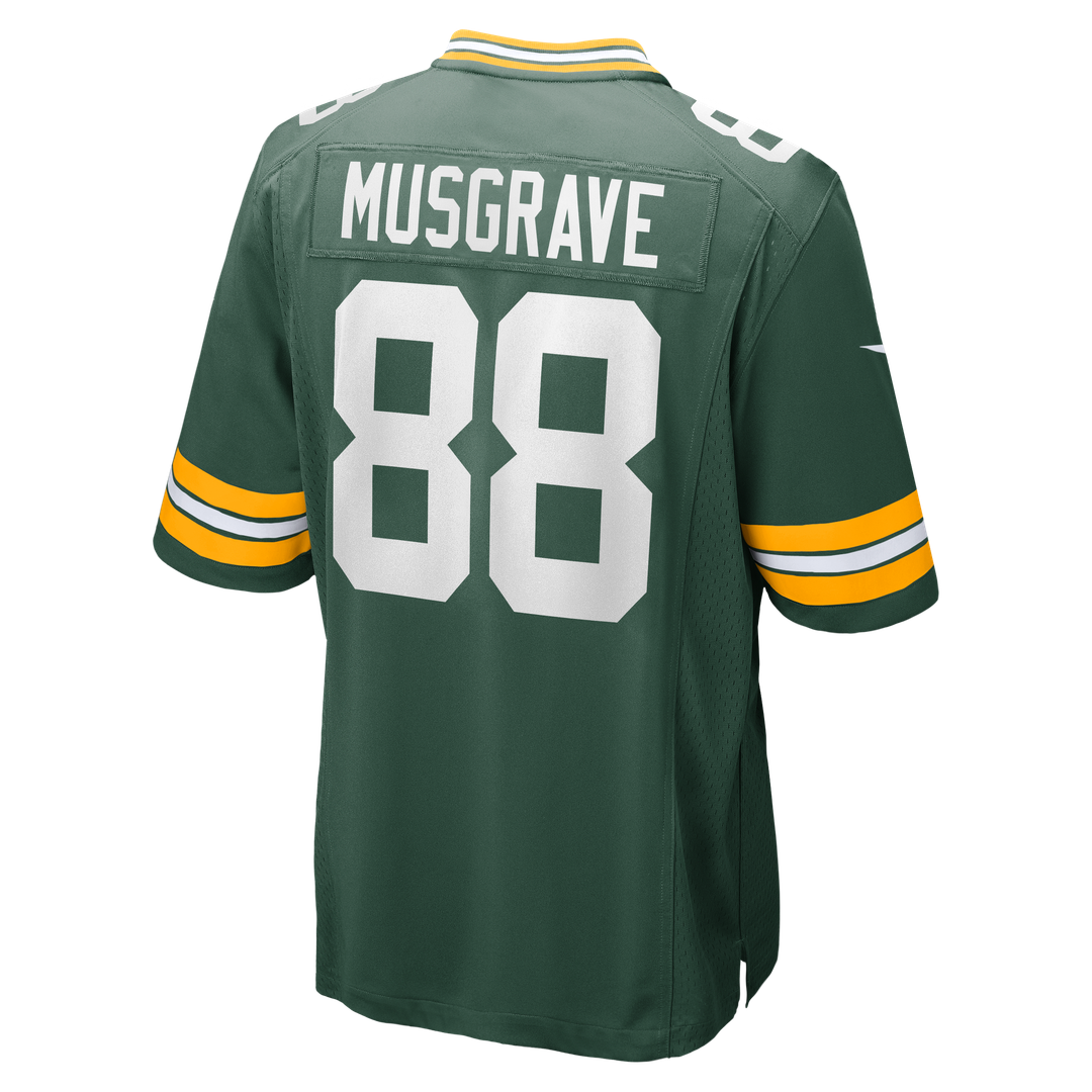 Green Bay Packers Luke Musgrave Nike Game Jersey - Green