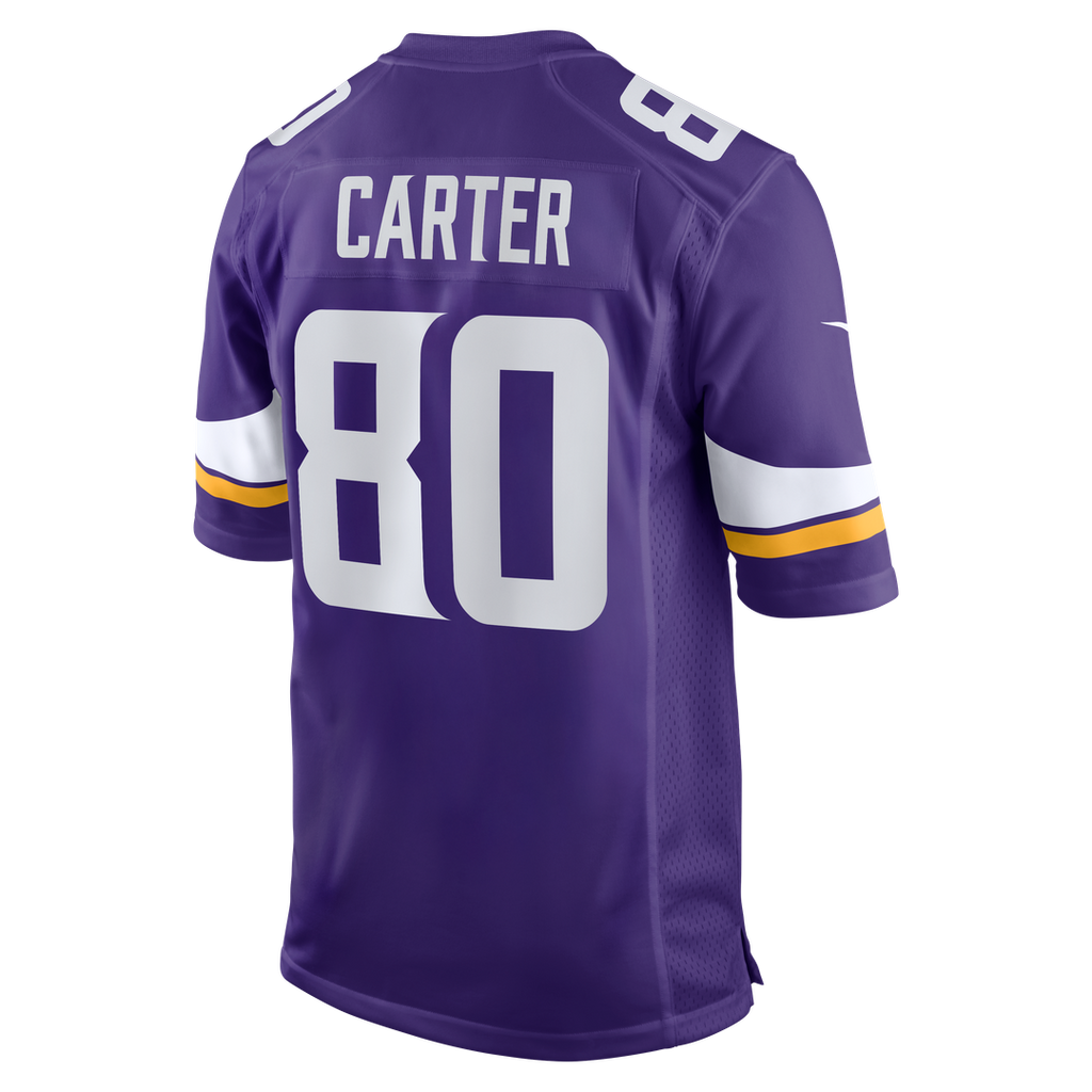 Minnesota Vikings Cris Carter Nike Game Retired Player Jersey - Purple