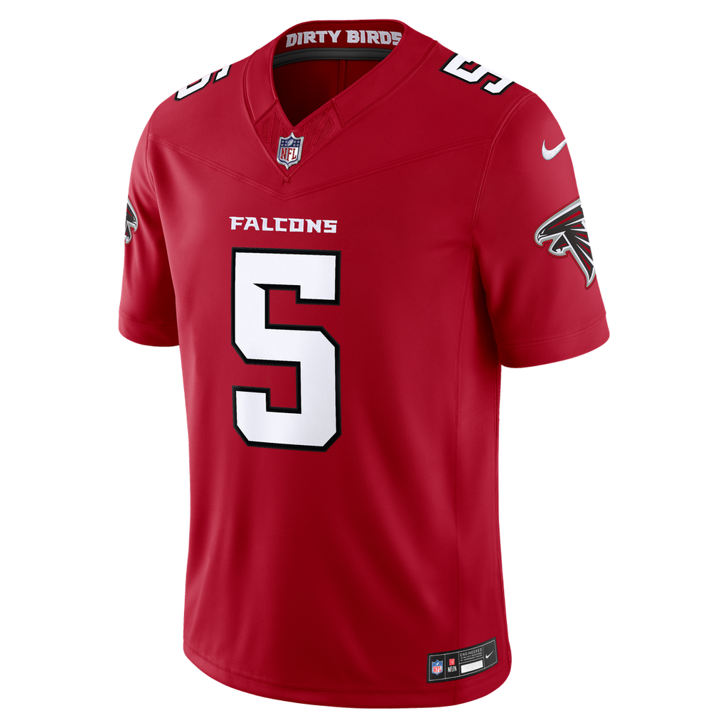 Atlanta Falcons Drake London Nike Alternate Throwback Vapor F.U.S.E. Stitched Limited Jersey - Black
