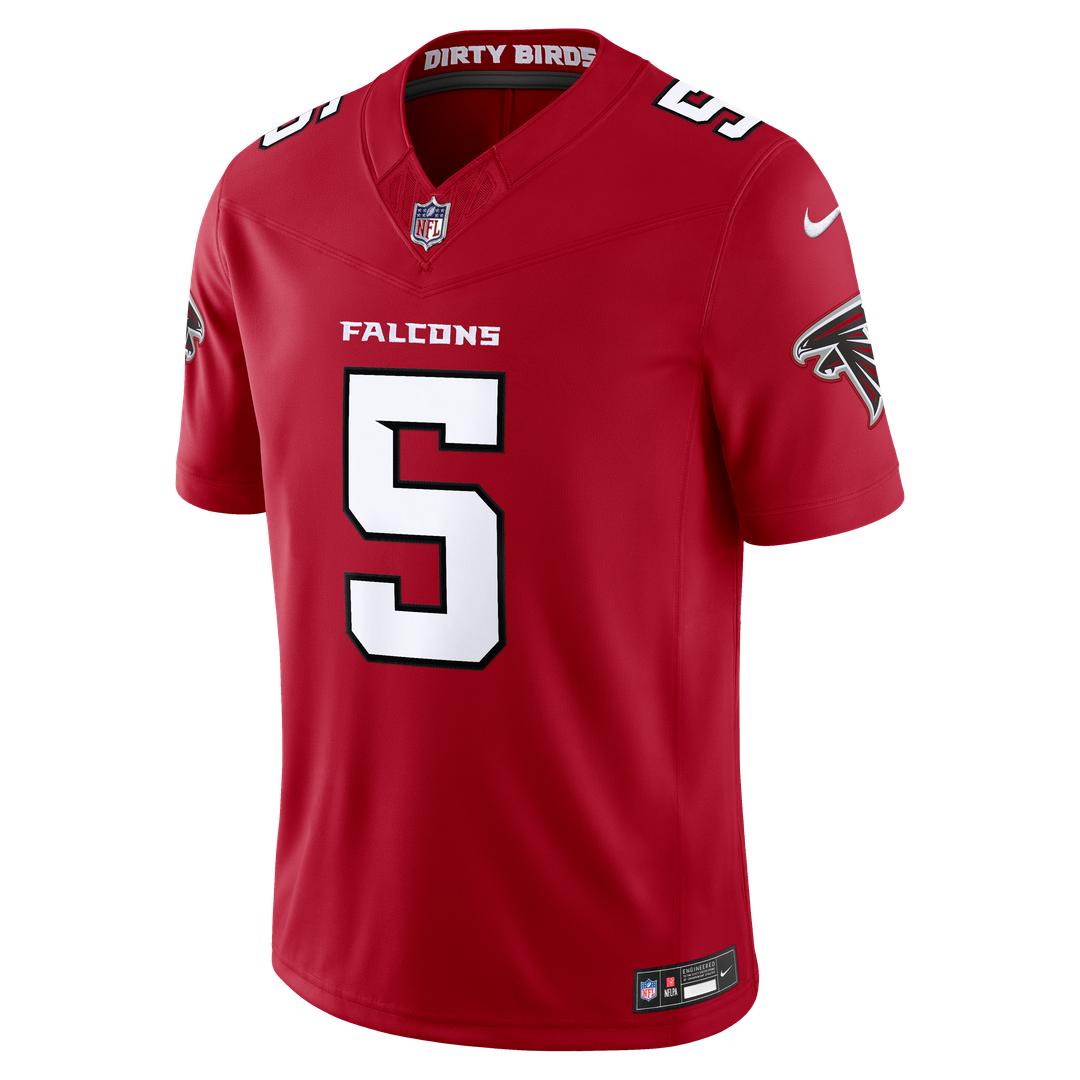 Atlanta Falcons Drake London Nike Alternate Throwback Vapor F.U.S.E. Stitched Limited Jersey - Black