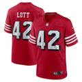 San Francisco 49ers Ronnie Lott Nike Retired Player Alternate Game Jersey - Scarlet