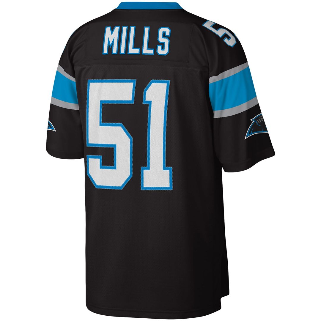 Carolina Panthers Sam Mills Mitchell & Ness Legacy Replica Jersey - Black