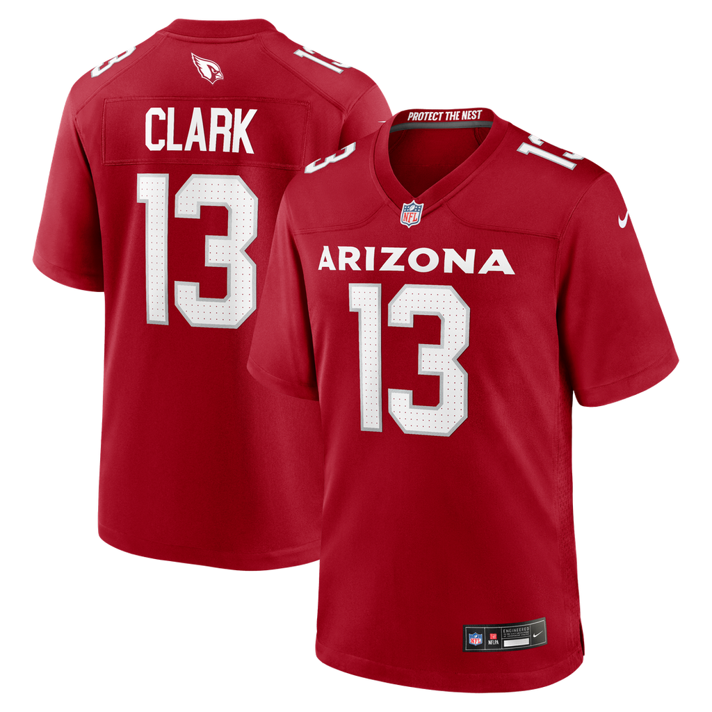 Arizona Cardinals Kei'Trel Clark Nike Game Jersey - Cardinal