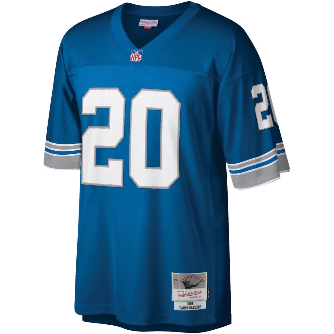 Detroit Lions Barry Sanders Mitchell & Ness Legacy Replica Jersey - Blue