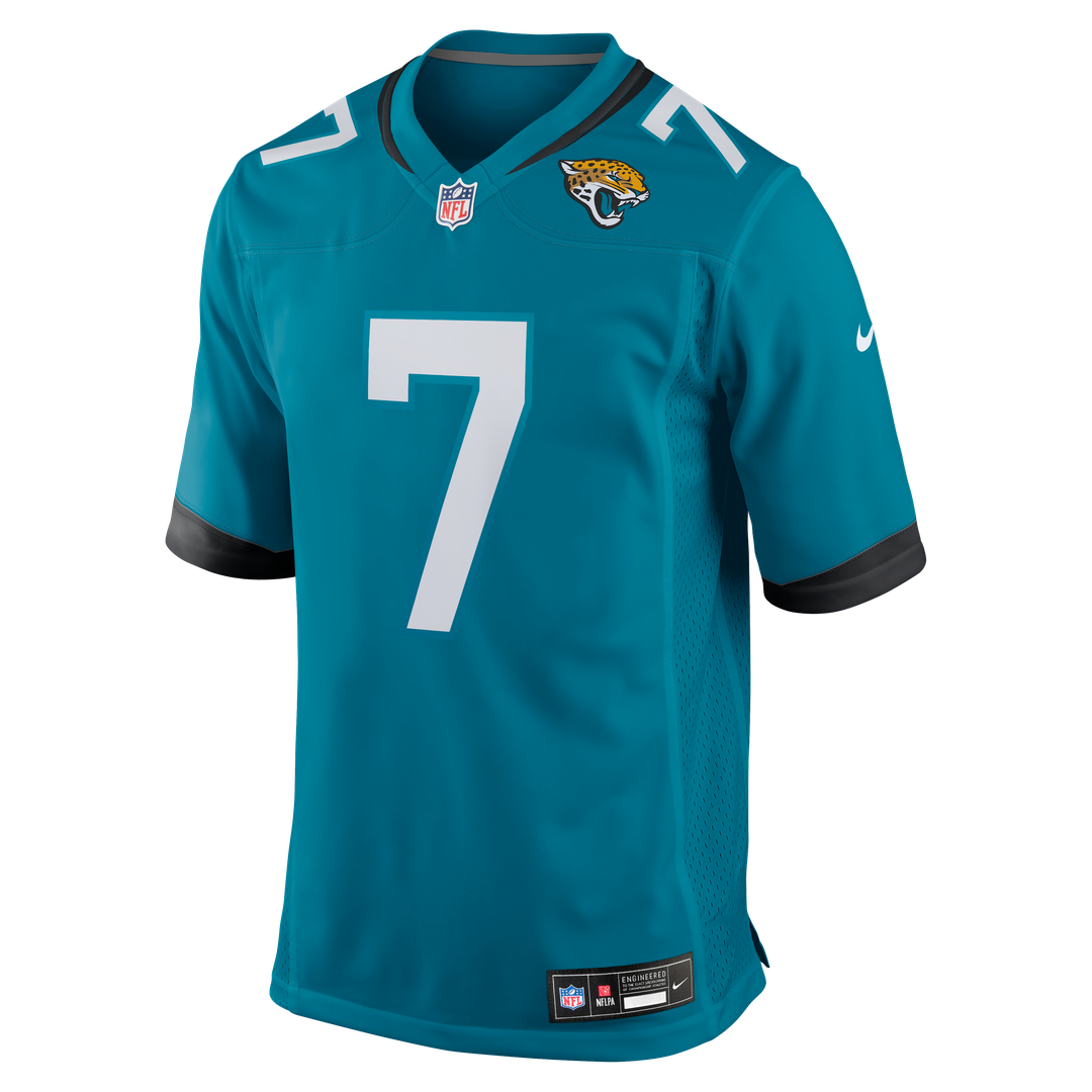Jacksonville Jaguars Byron Leftwich Nike Retired Player Game Jersey - Teal