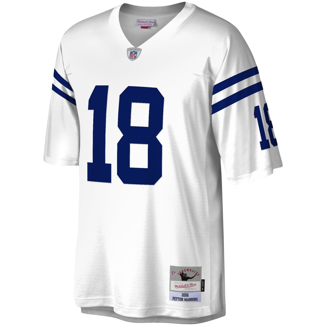 Indianapolis Colts Peyton Manning Mitchell & Ness Legacy Replica Jersey - White