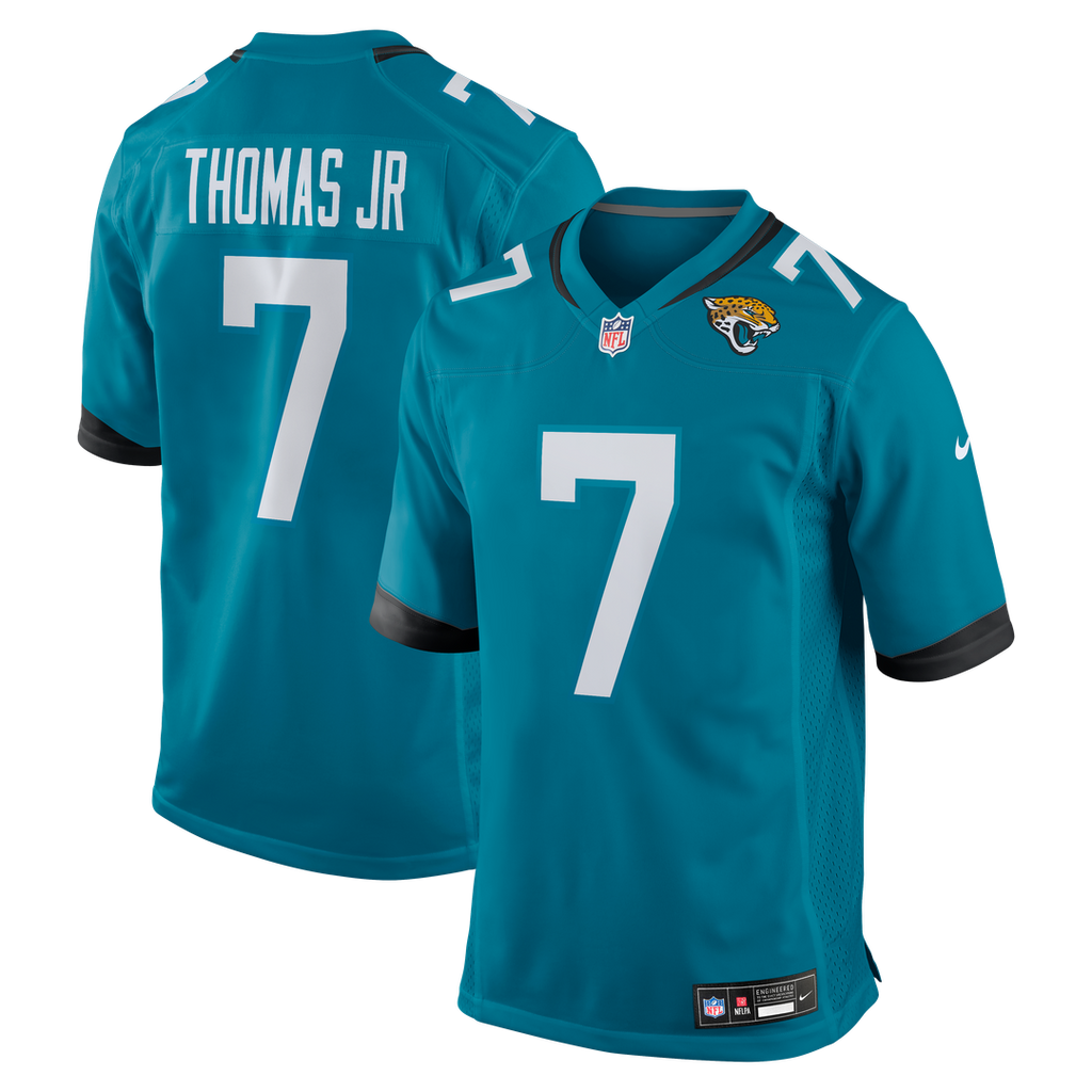Jacksonville Jaguars Brian Thomas Jr Nike Player Game Jersey - Teal