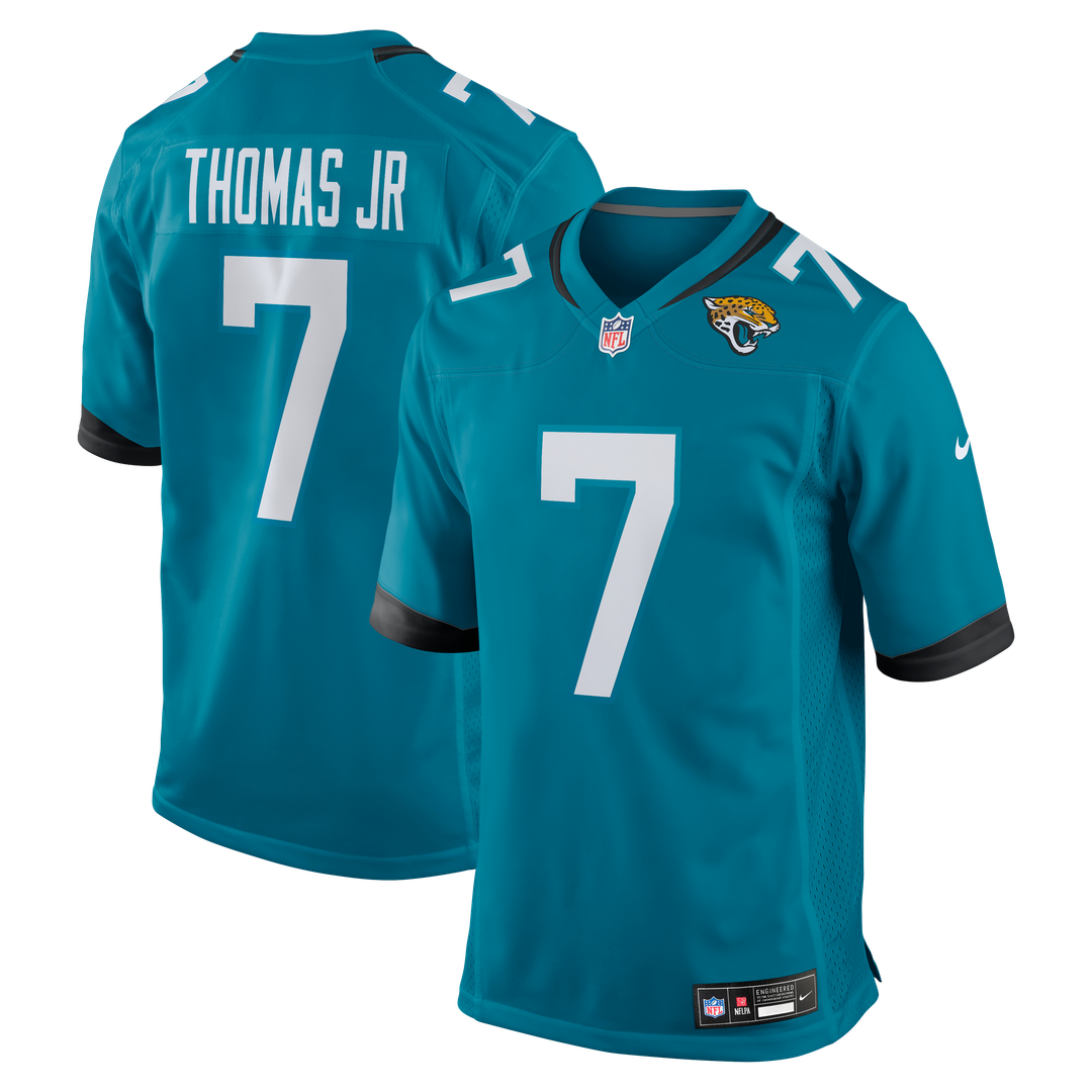 Jacksonville Jaguars Brian Thomas Jr Nike Player Game Jersey - Teal