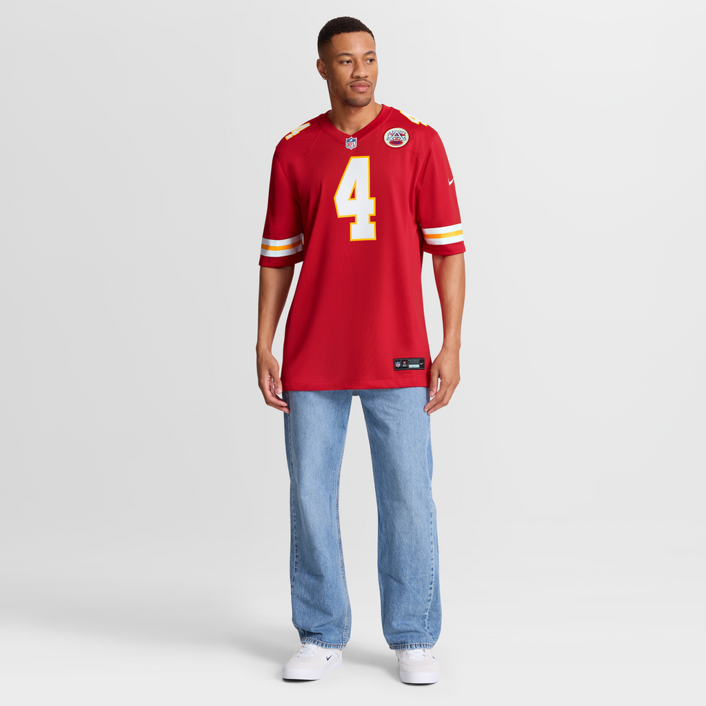 Kansas City Chiefs Rashee Rice Nike Game Jersey - Red