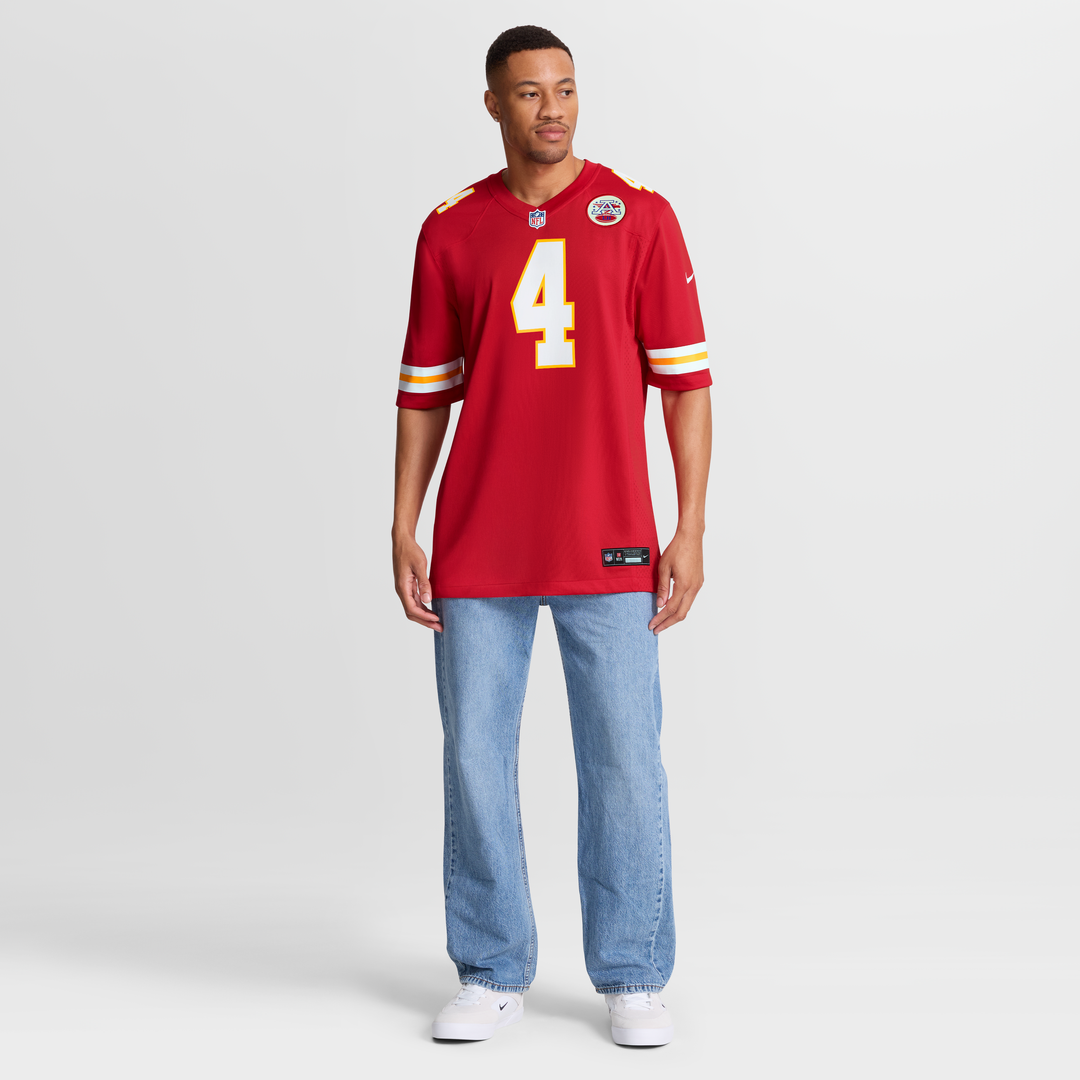 Kansas City Chiefs Rashee Rice Nike Game Jersey - Red