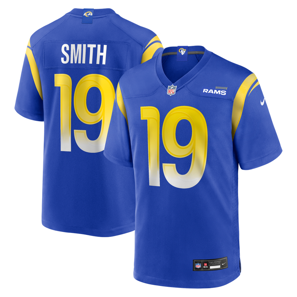 Los Angeles Rams Xavier Smith Nike Home Game Jersey - Royal