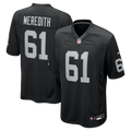 Las Vegas Raiders Jordan Meredith Nike Game Player Jersey - Black