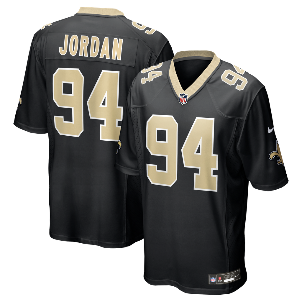 New Orleans Saints Cameron Jordan Nike Game Jersey - Black