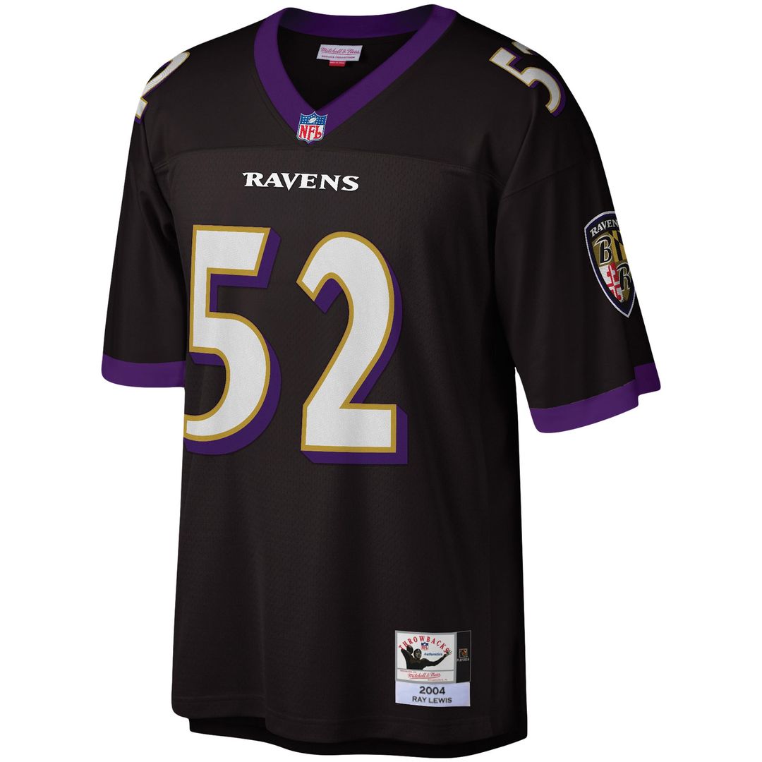 Baltimore Ravens Ray Lewis Mitchell & Ness Legacy Replica Jersey - Black