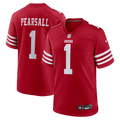 San Francisco 49ers Ricky Pearsall Nike Team Game Jersey - Scarlet