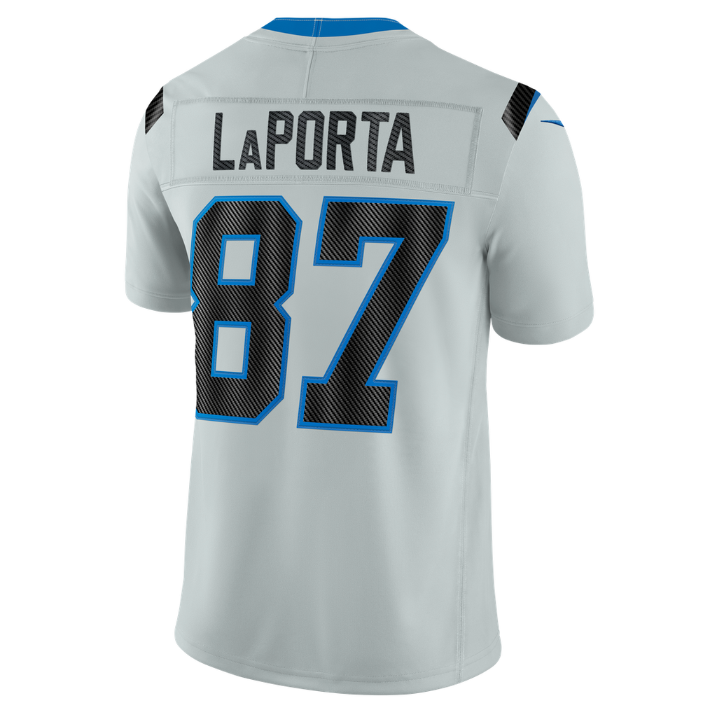 Detroit Lions Sam LaPorta Nike 2026 Rivalries Collection Stitched Limited Jersey - Silver