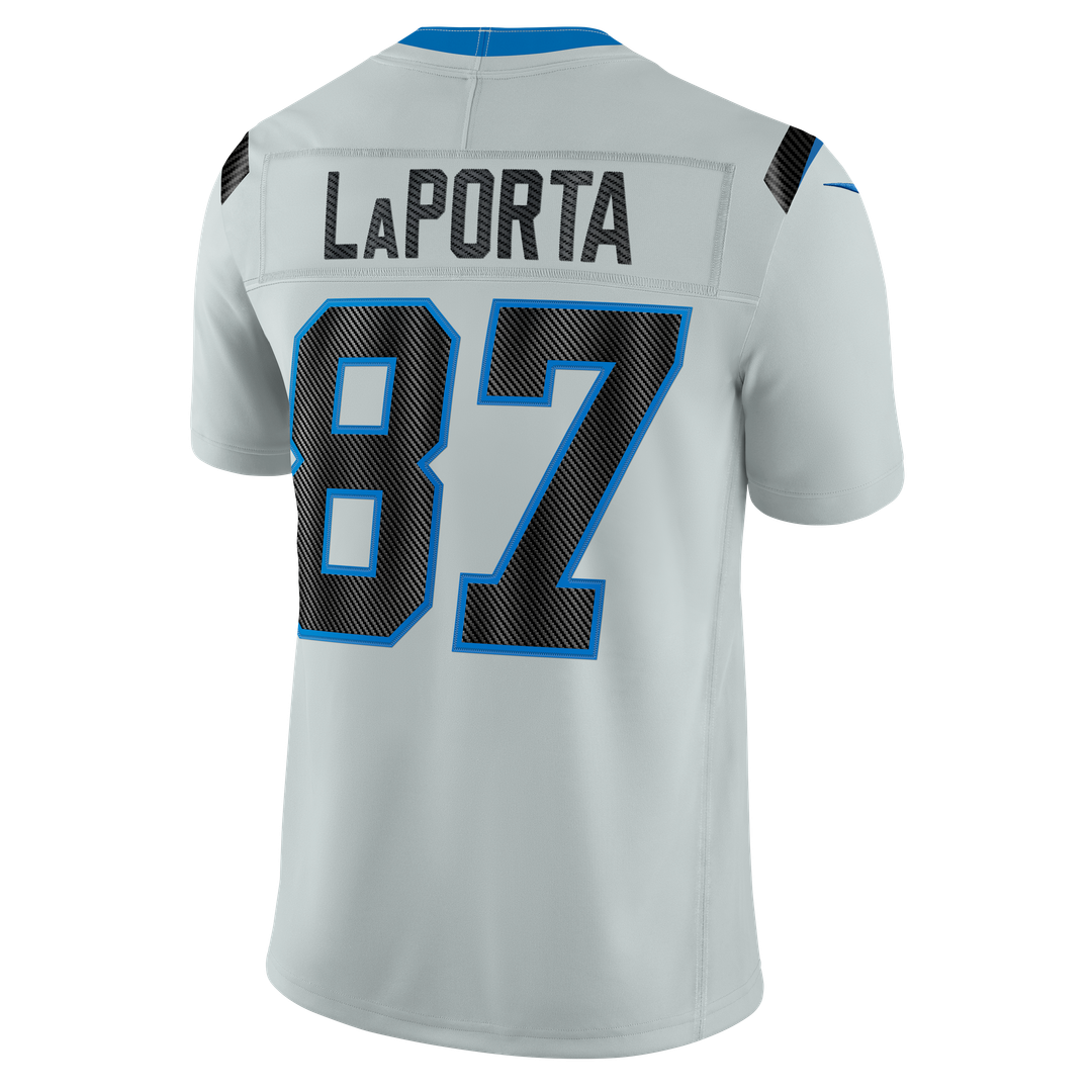 Detroit Lions Sam LaPorta Nike 2026 Rivalries Collection Stitched Limited Jersey - Silver