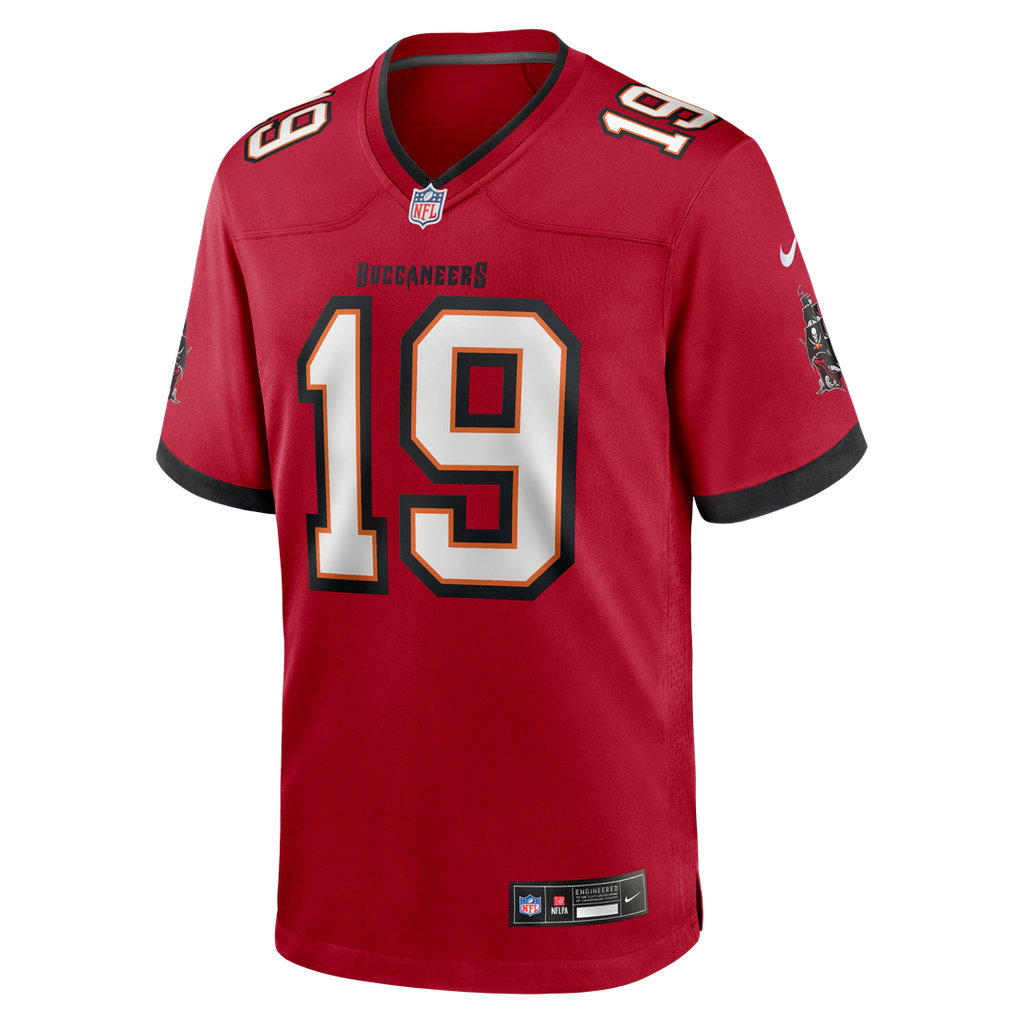 Tampa Bay Buccaneers Keyshawn Johnson Nike Game Retired Player Jersey - Red