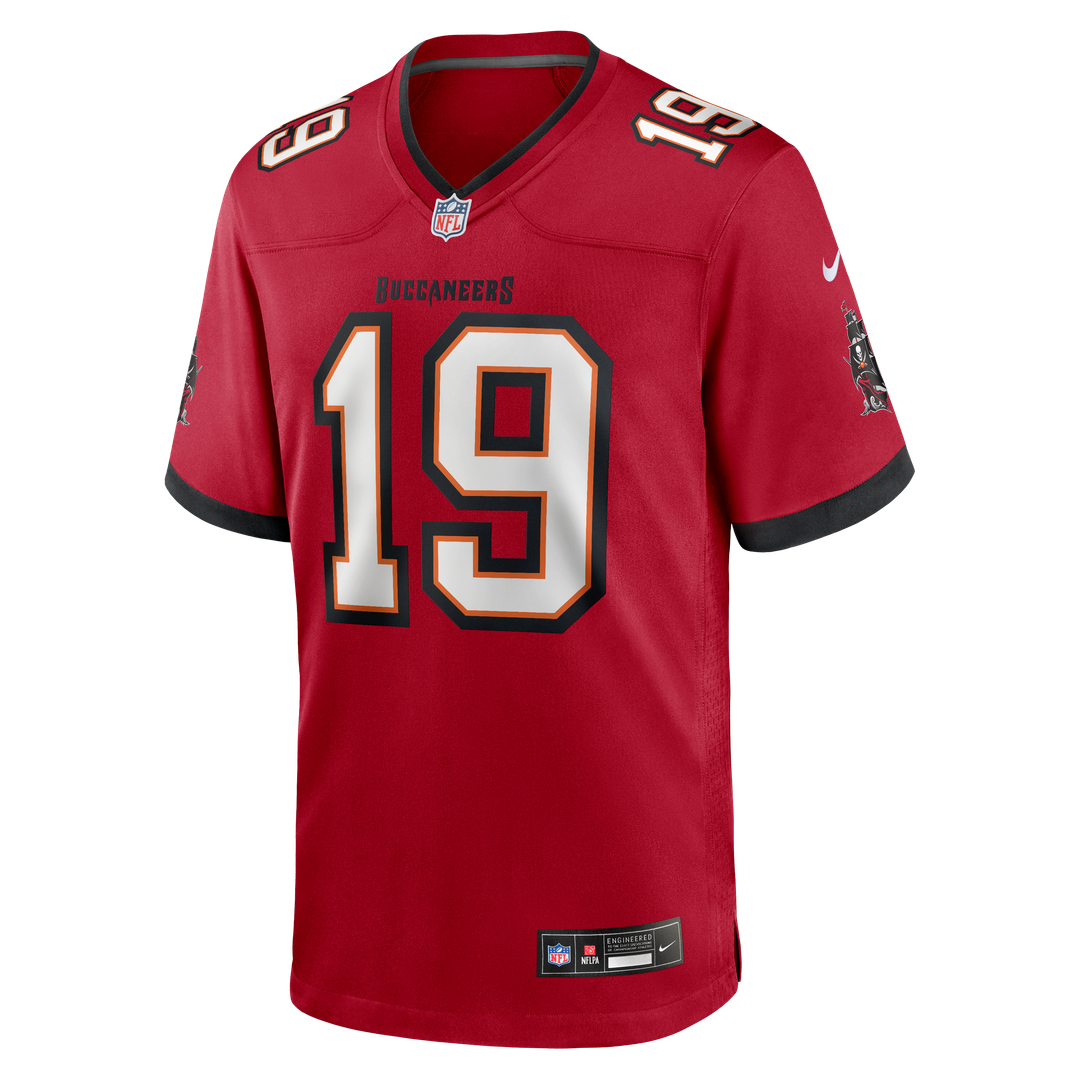 Tampa Bay Buccaneers Keyshawn Johnson Nike Game Retired Player Jersey - Red