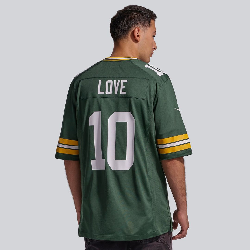 Green Bay Packers Jordan Love Nike Player Game Jersey - Green