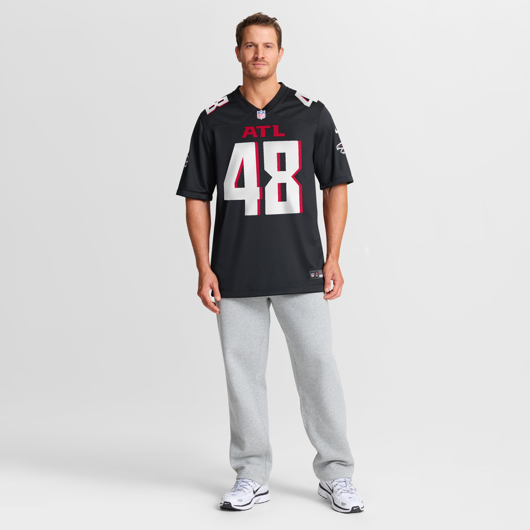 Atlanta Falcons Bralen Trice Nike Team Game Jersey - Black