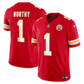 Kansas City Chiefs Xavier Worthy Nike Team Vapor F.U.S.E. Stitched Limited Jersey - Red