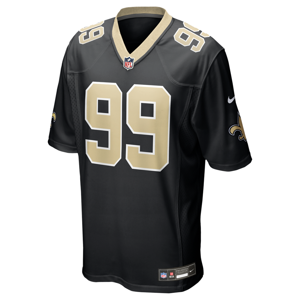 New Orleans Saints Chase Young Nike Game Jersey - Black