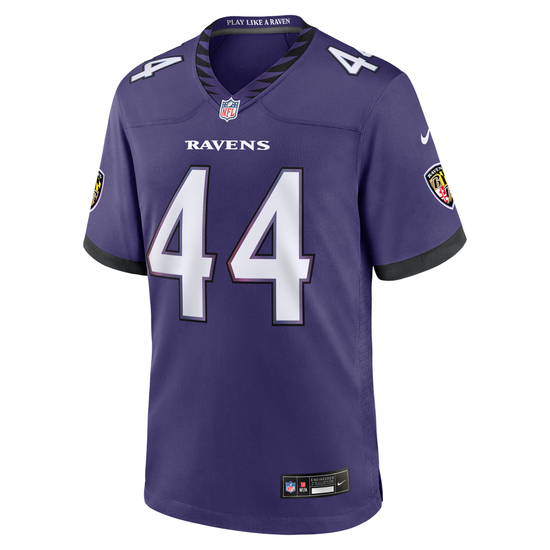 Baltimore Ravens Marlon Humphrey Nike Team Game Jersey - Purple