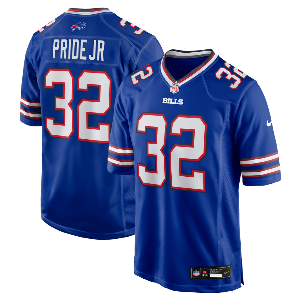 Buffalo Bills Toriano Pride Jr. Nike Team Game Jersey - Royal