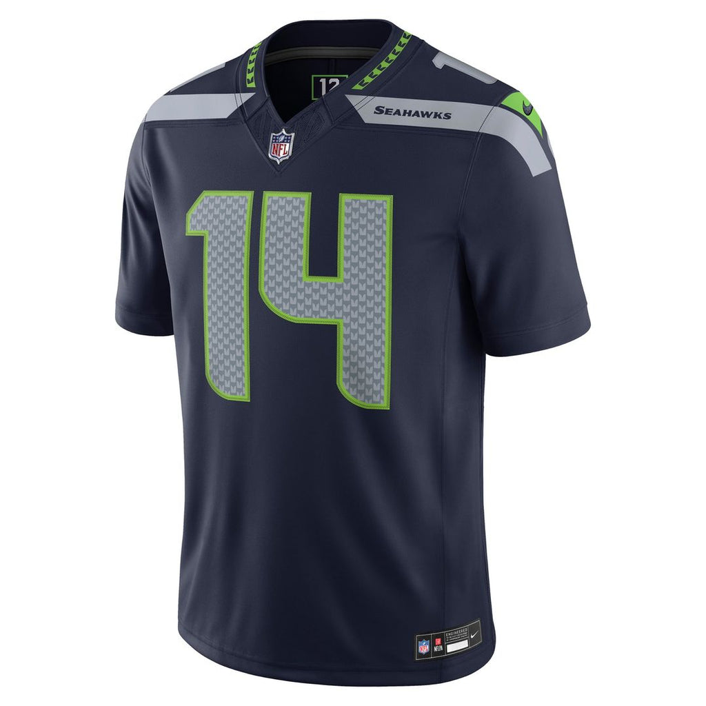 Seattle Seahawks Sam Darnold Nike Team Vapor F.U.S.E. Stitched Limited Jersey - College Navy