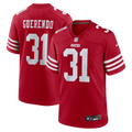 San Francisco 49ers Isaac Guerendo Nike Game Jersey - Scarlet