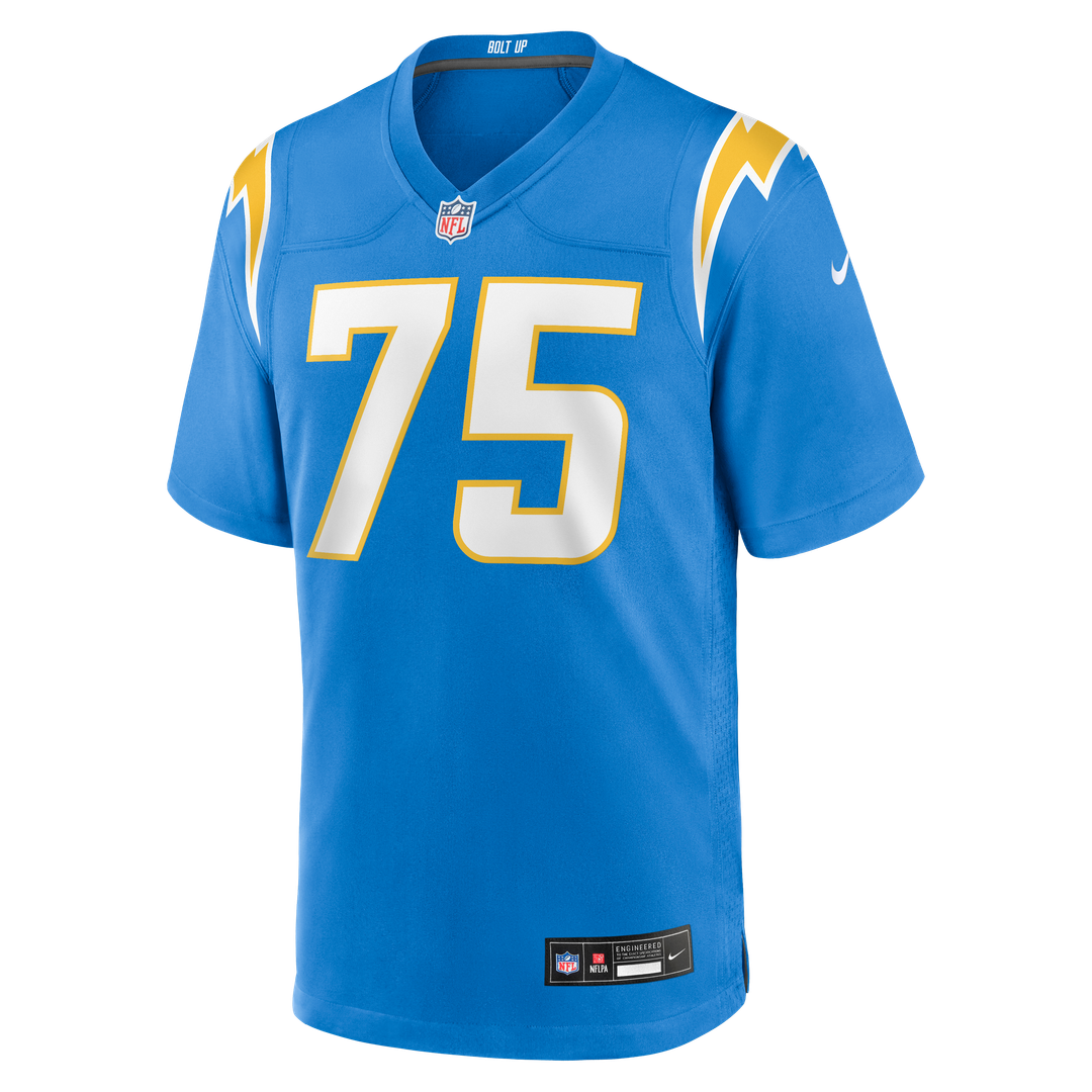 Los Angeles Chargers Bradley Bozeman Nike Game Jersey - Powder Blue