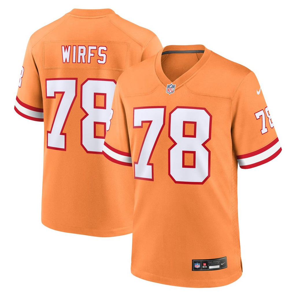 Tampa Bay Buccaneers Tristan Wirfs Nike Alternate Game Jersey - Orange
