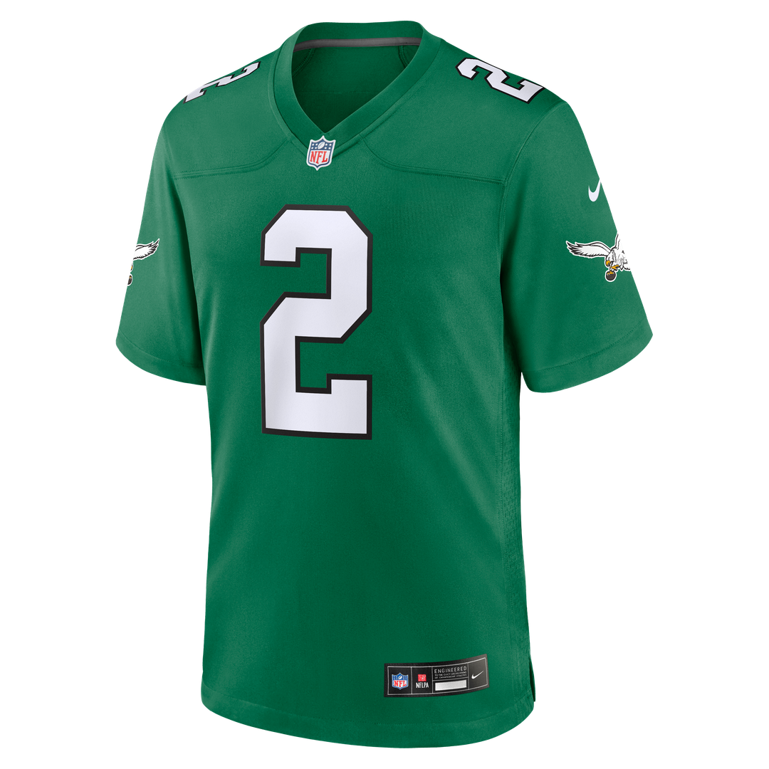Philadelphia Eagles Tariq Woolen Nike Team Game Jersey - Midnight Green
