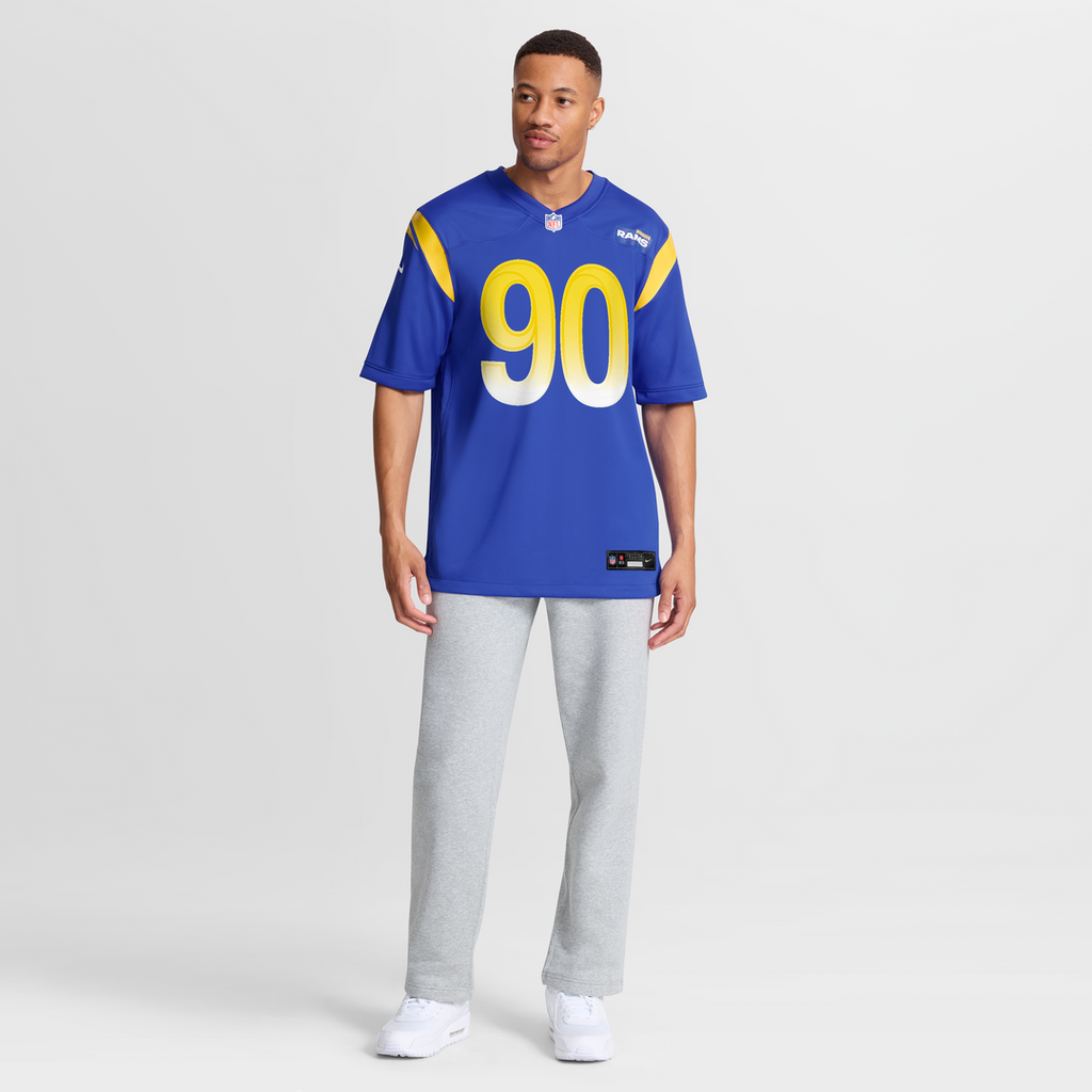 Los Angeles Rams Tyler Davis Nike Team Game Jersey - Royal