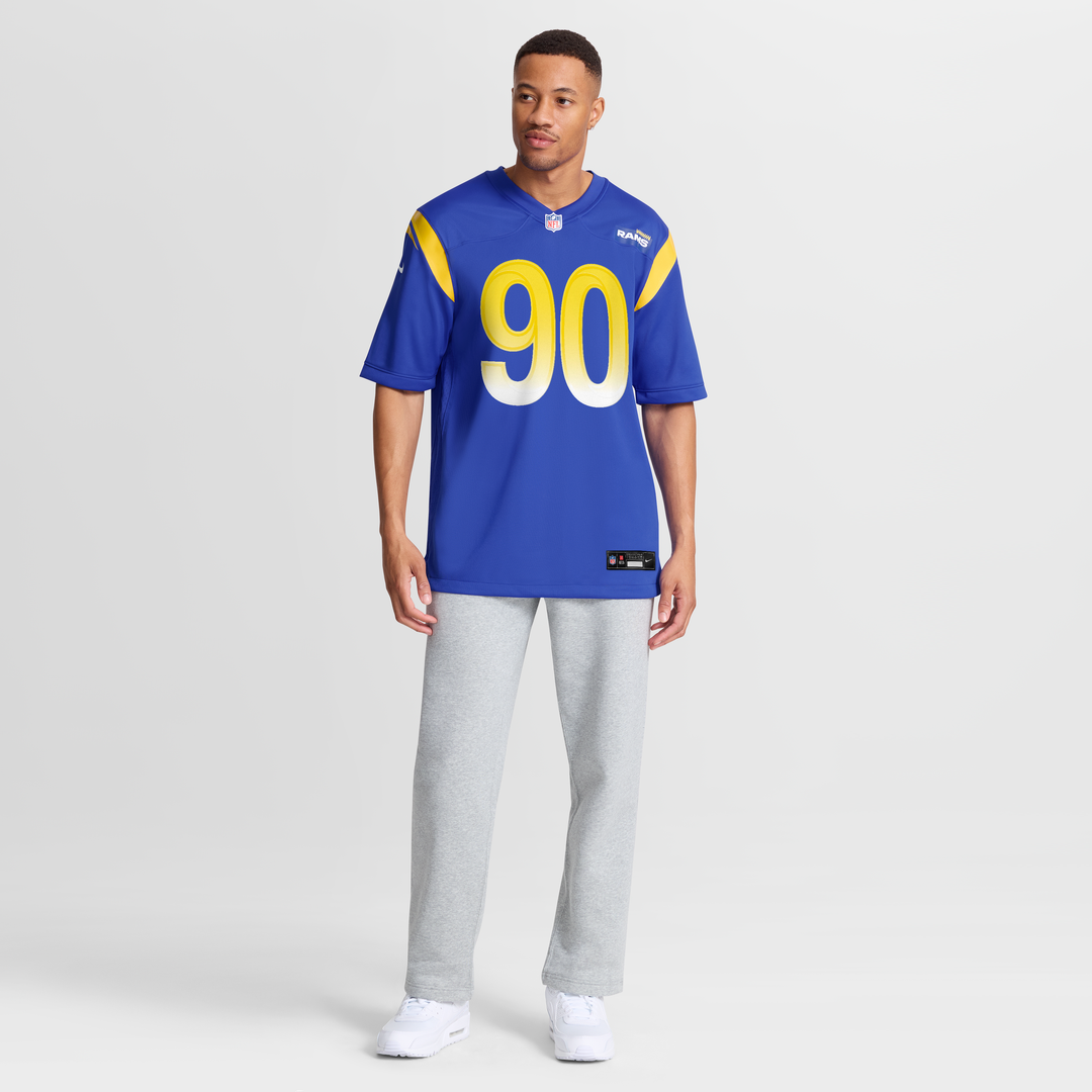 Los Angeles Rams Tyler Davis Nike Team Game Jersey - Royal