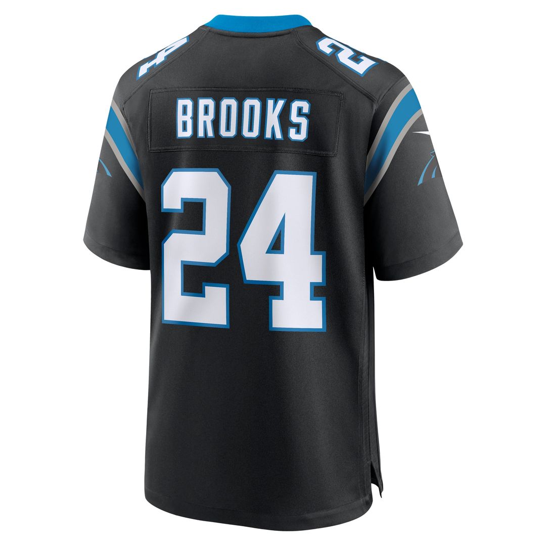Carolina Panthers Jonathon Brooks Nike Game Jersey - Black