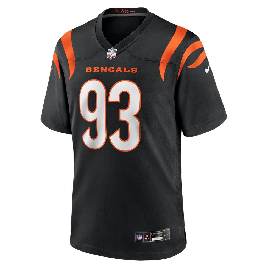Cincinnati Bengals McKinnley Jackson Nike Game Jersey - Black