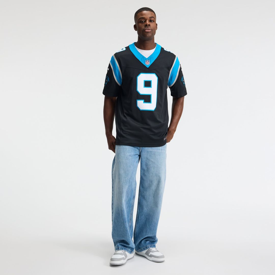 Carolina Panthers Bryce Young Nike Alternate Vapor F.U.S.E. Stitched Limited Jersey - Blue