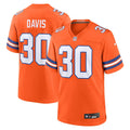 Denver Broncos Terrell Davis Nike Retired Player Alternate Game Jersey - Orange