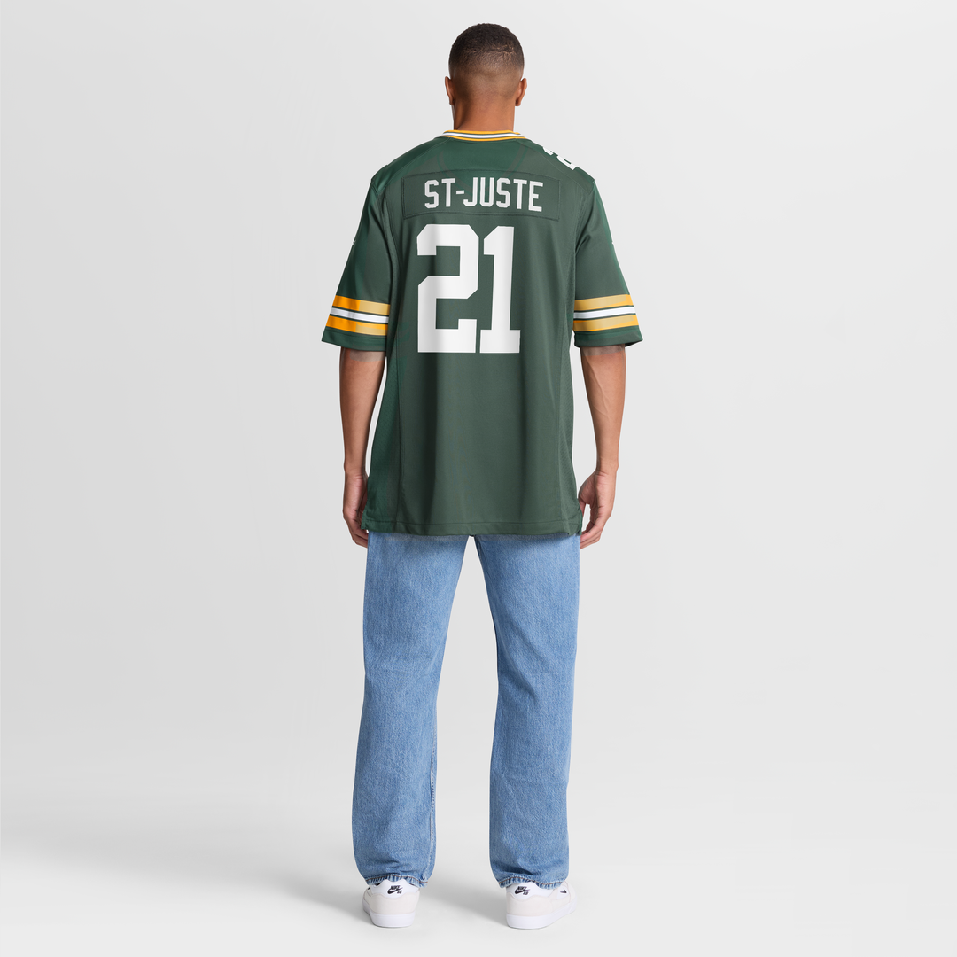 Green Bay Packers Benjamin St-Juste Nike Team Game Jersey - Green