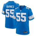 Detroit Lions Derrick Barnes Nike Team Game Jersey - Blue