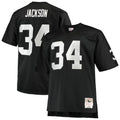 Las Vegas Raiders Bo Jackson Mitchell & Ness Big & Tall 1988 Retired Player Replica Jersey - Black