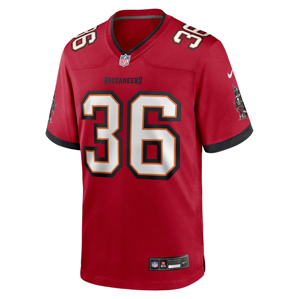 Tampa Bay Buccaneers JJ Roberts Nike Team Game Jersey - Red
