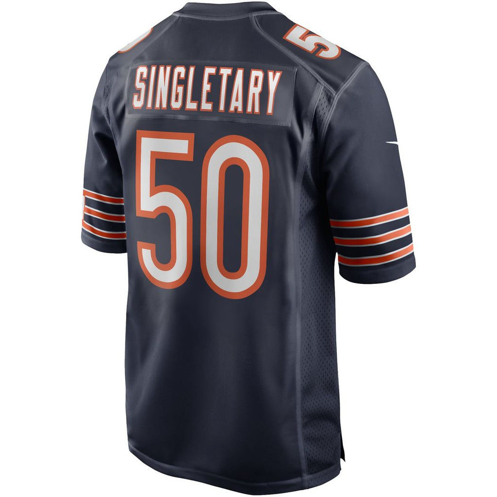 Chicago Bears Mike Singletary Nike Game Retired Player Jersey - Navy