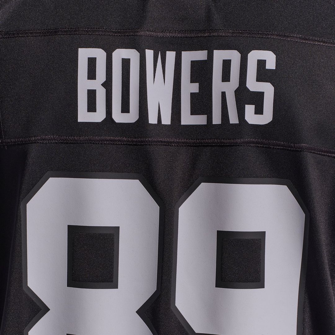 Las Vegas Raiders Brock Bowers Nike Player Game Jersey - Black
