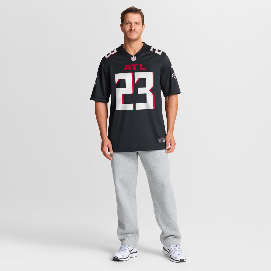 Atlanta Falcons DeMarcco Hellams Nike Team Game Jersey - Black