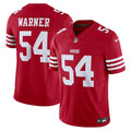 San Francisco 49ers Fred Warner Nike Vapor F.U.S.E. Limited Jersey - Scarlet
