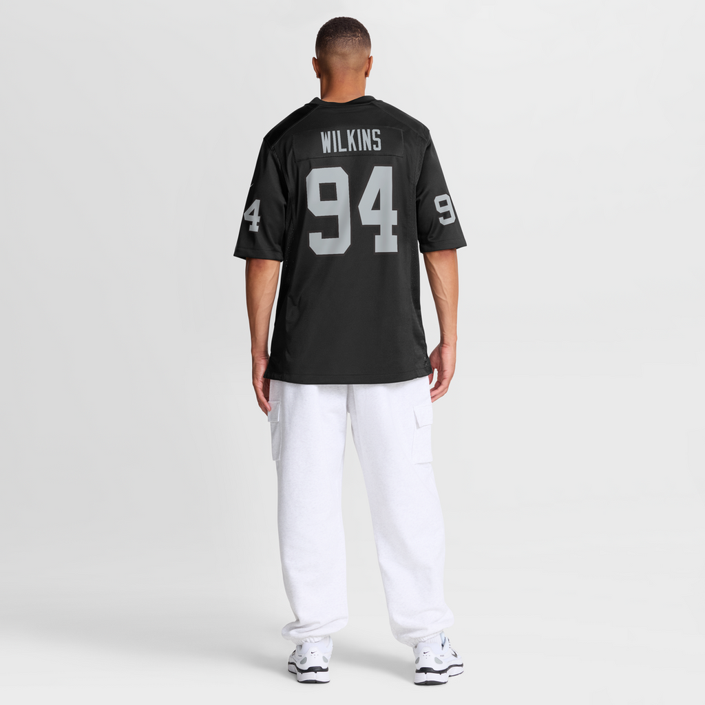 Las Vegas Raiders Christian Wilkins Nike Team Game Jersey - Black